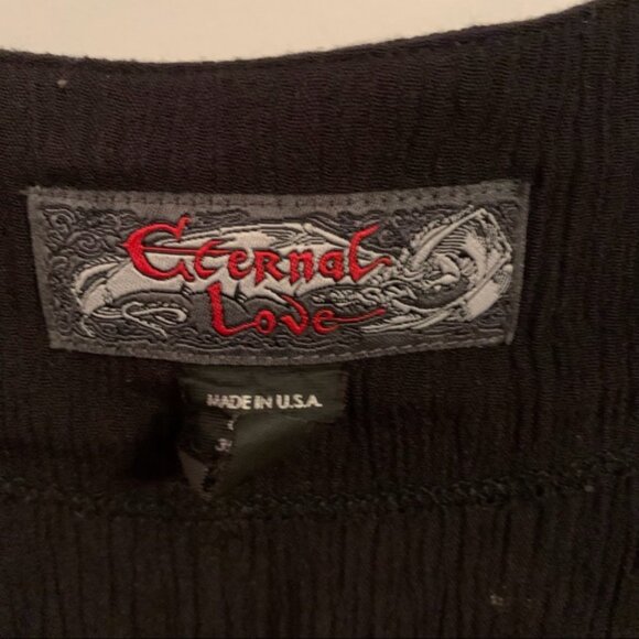 Plus Size Eternal Love Goth Witch black dress XXL - Picture 14 of 14